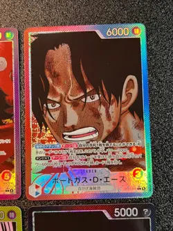 6 Set Leader Luffy/ Roger/Ace/Jinbe/Nami/Imu ONE PIECE CARD JPN OP13 - Image 4