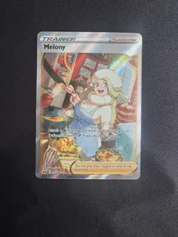 Melony GG64/GG70 Crown Zenith Galarian Gallery Full Art Pokemon Card - Image 1