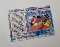 Pokemon Topps The Tumultuous Waters Trading Card 2000 Blue Logo Movie Edition - Image 2
