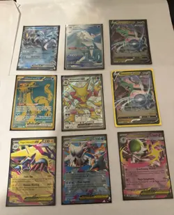 Pokemon Collection Lot Of 181 Cards Illustration Rares Sealed Bulbasaur Stamped - Image 4
