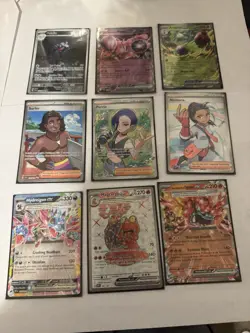 Pokemon Collection Lot Of 181 Cards Illustration Rares Sealed Bulbasaur Stamped - Image 5