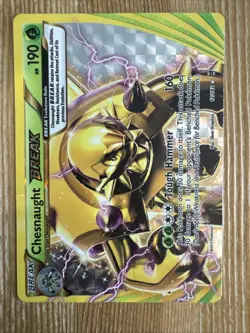 Chesnaught BREAK - 12/162 - Pokemon Breakthrough XY Ultra Rare Card DMG - Image 1