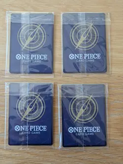OP07-109, OP07-113, OP09-034 & ST12-003 One Piece TCG. For 4 Cards. Sealed NM/M - Image 2