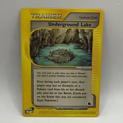 Pokemon Card - Underground Lake Skyridge 141/144 Uncommon Non-Holo HP - Image 1