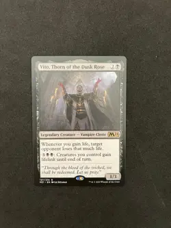 Vito, Thorn of the Dusk Rose [Core Set 2021] #127 Magic MTG Cards Near Mint - Image 1