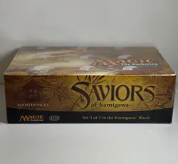 MTG Magic The Gathering Saviors of Kamigawa English Sealed Booster Box! MINTY! - Image 2