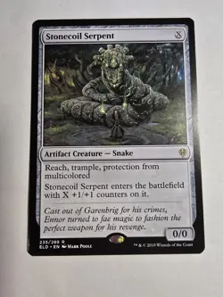 Stonecoil Serpent Throne of Eldraine Regular Magic The Gathering Mtg - Image 1