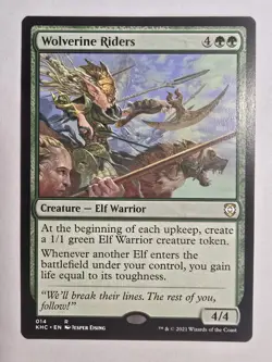 Wolverine Riders Commander: Kaldheim Regular Magic The Gathering Mtg - Image 1