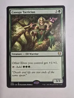 Canopy Tactician Kaldheim Regular Magic The Gathering Mtg - Image 1