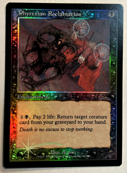 Phyrexian Reclamation - FOIL - Urza's Legacy - Magic the Gathering Near Mint - Image 1