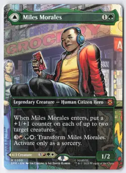 Miles Morales (0200) (Borderless) M Marvel's Spider-Man 200 NM - Image 1