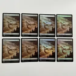 MTG TDM Plains #0272 (Qty: 8) *FOIL* DRAGON ART Tarkir Dragonstorm MT/NM Cmb Shp - Image 1