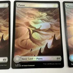 MTG TDM Plains #0272 (Qty: 8) *FOIL* DRAGON ART Tarkir Dragonstorm MT/NM Cmb Shp - Image 2