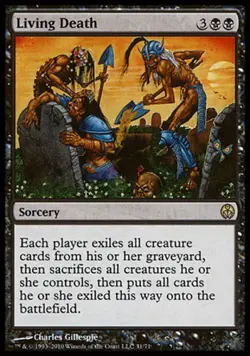 Living Death - Duel Decks: Phyrexia vs. the Coalition #31/71 MTG Magic The Gathe - Image 1