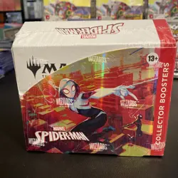 SHIPS TODAY! Marvel's Spider-Man Collector Booster Box Magic The Gathering - Image 1