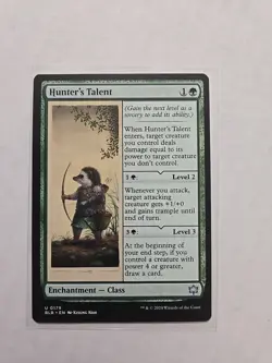 Hunter's Talent - Bloomburrow - LP - MTG Magic - Uncommon - Enchantment Class - Image 1
