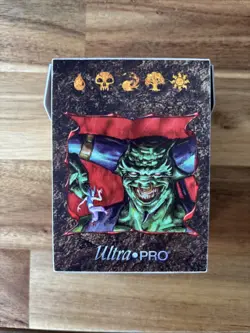 Rare Vintage Black Lotus Juzam Djinn Ultra Pro Deck Box 1997 Magic the Gathering - Image 3