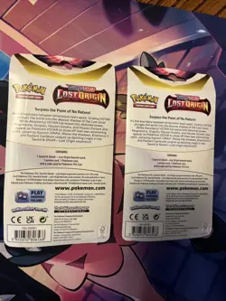 Pokemon TCG: Sword & Shield: Lost Origin Checklane Blister (Set of 2) Sealed Lot - Image 4
