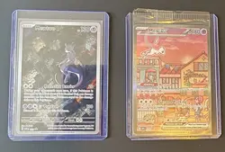 Mew 53 SEALED Promo and Mewtwo 52 Promo Pokemon Card Lot Near Mint - Image 2