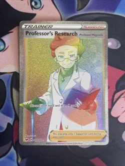 Professor’s Research Rainbow Secret Rare 209/202 - Pokemon Sword & Shield LP - Image 1