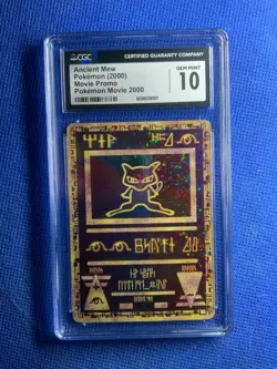 Ancient Mew Movie Promo Holo 2000 Pokemon Psa Cgc 10 - Image 1