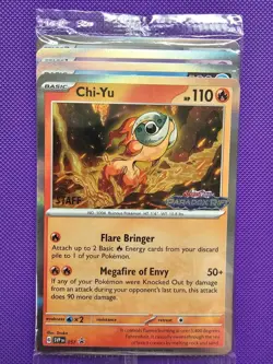 POKEMON PARADOX RIFT STAFF PROMO SET OF FOUR SEALED - Image 1