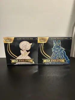 Pokemon Mega Evolution Elite Trainer Box ETB Set of 2 Sealed - Image 1