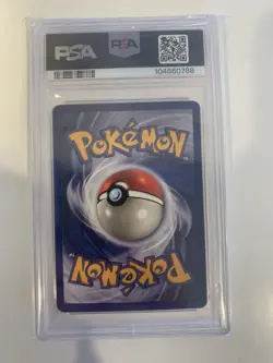 Pokemon Dragonite 4/62 Fossil Holo Unlimited PSA 8 NM-MT - Image 2