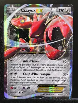 Carte Pokemon Cizayox EX 76/122 XY09 XY Rupture Turbo FR XY9 - Image 2