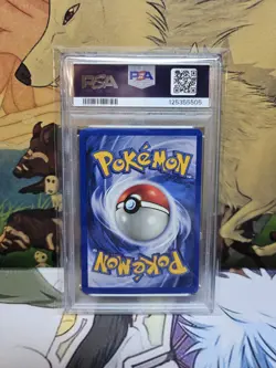 1999 POKEMON BASE SET #10 MEWTWO-HOLO PSA 8 - Image 2