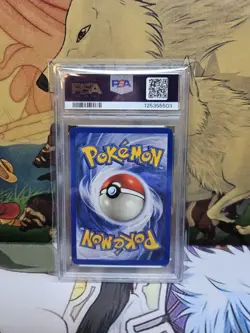 1999 POKEMON BASE SET #6 GYARADOS-HOLO PSA 8 - Image 2