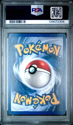 1999 POKEMON BASE SET #1 ALAKAZAM HOLO PSA 8 - Image 2