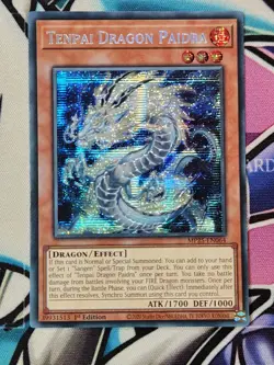 MP25-EN064 Tenpai Dragon Paidra Prismatic Secret Rare 1st Edition YuGiOh Card - Image 1