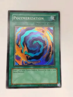 Yu-Gi-Oh! TCG Polymerization LOB-059 Super Rare LP - Image 1