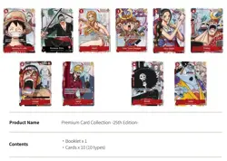 One Piece Premium Card Collection 25th Edition - Manga Luffy Zoro Promo SEALED - Image 4