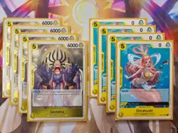 One Piece TCG Enel Deck 61 Cards OP05-098 Katakuri Shirahoshi Tournament Ready - Image 5