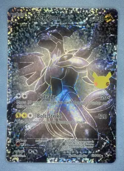 Pokemon TCG Zekrom 114/114 Celebrations Classic Collection Card - Image 1