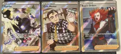Pokemon “Full Art Trainer” Trainer Gallery Lot 3 Cards NM - Image 1