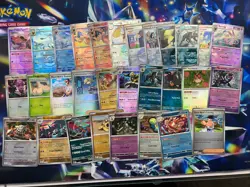 Lot Of 30 Pokemon Prismatic Evolutions Poke Ball Cards! pokemon TCG - Image 1