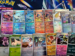 Lot Of 30 Pokemon Prismatic Evolutions Poke Ball Cards! pokemon TCG - Image 2