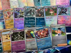 Lot Of 30 Pokemon Prismatic Evolutions Poke Ball Cards! pokemon TCG - Image 4