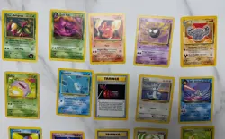 Lot of 20 Pokemon Cards Base Set including Smeargle 30/75 - Image 2