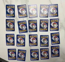 Lot of 20 Pokemon Cards Base Set including Smeargle 30/75 - Image 4