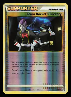 Team Rocket's Trickery 78/90 Reverse Holo Undaunted Pokemon Card - Image 1