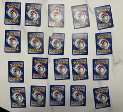 Lot of 20 Pokemon Cards Base Set including Unown 33/75 - Image 4