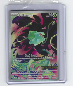 Pokemon TCG Mega Evolution Bulbasaur Sealed Promo Card 133/132 - Image 1