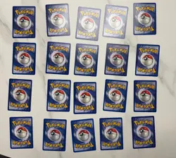 Lot of 20 Pokemon Cards Base Set including Cleffa 20/111 - Image 4