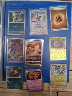 pokemon card binder collection lot english - Image 1