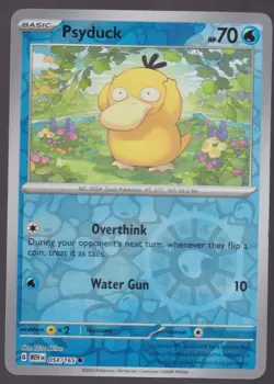 Psyduck Reverse Holo SV: Scarlet & Violet 151 054/165 Pokemon Trading Card TCG - Image 1