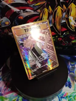 Pokemon TCG Evolutions Brock's Grit Holo Card 107/108 Full Art Ultra Rare - Image 3